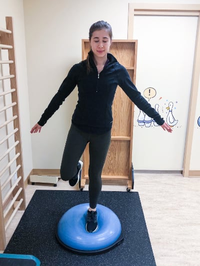 Proprioception - Balance Tasks With Eyes Closed